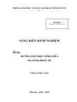 sáng kiến kinh nghiệm 2014  2015  thcs phan đình giót