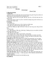 2018 Văn bản: TÔI ĐI HỌC (Thanh Tịnh)