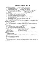 Phiếu học tập số 1 Văn 7B tuần 5 nghỉ dịch Covid 19