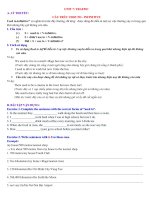 Tài liệu ôn tập môn tiếng Anh 7 thầy Thi