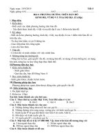 Giáo án địa 6 tuần 5