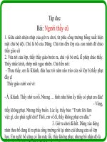 Tập đọc 2 : Tuần 7 : Người thầy cũ