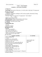 Anh 6 mới - tuần 19