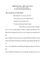 Tài liệu tự học môn Văn lớp 8 tuần 35