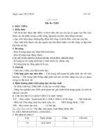 bài soạn sinh 7 tuần 24