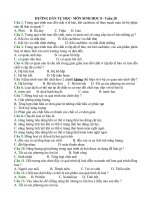 Hướng dẫn tự học môn Sinh học lớp 8 - Tuần 29