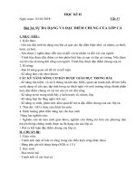 bài soạn sinh 7 tuần 19