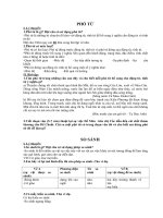 Ôn tập Tiếng Việt Khối 6 tuần 20, 21, 22, 23