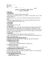 Chương X: VI KHUẨN – NẤM – ĐỊA Y Bài 50: VI KHUẨN