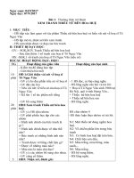 Giáo án Mĩ thuật lớp 5 tuần 1