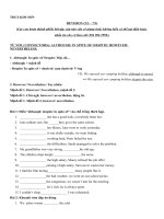 Nội dung ôn tập Tiếng Anh 7 - Tuần 5 (2)