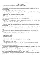 ĐỀ cƯƠng Ôn tẬp kiỂm tra hk i lỚp 10 - 2019