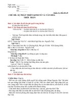 Sử 7 tuần 15 tiết 28 29