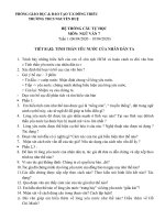 tài liệu tự học văn 7