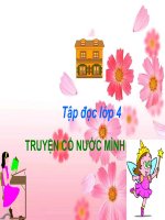 Tiếng việt 4 TD Truyen co nuoc minh