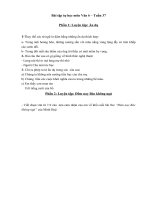 Tài liệu tự học môn Ngữ văn khối 6 tuần 37