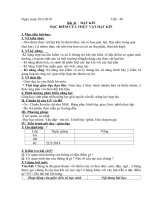 bài soạn sinh 6 tuần 25