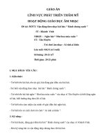 vận động theo nhạc bài hát “ bánh chưng xanh ” st  khánh vinh ndkh   nghe hát “ như hoa mùa xuân ” st  tân huyền  trò chơi âm nhạc  ai tinh ai khéo  mầm non hoa sữa  gia lâm