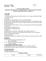 GIÁO ÁN SINH 9 TUẦN 25 - TIẾT 47-48