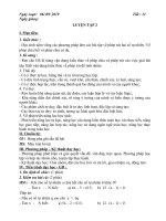 số học 6 tiết 11 tuần 5