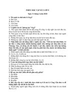 Phiếu học tập số 2 Văn 8