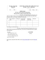 Mẫu thông báo yêu cầu thanh toán đúng hạn