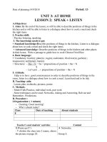 E8 W 5 P13-15 UNIT 3 SPEAK LISTEN READ WRITE