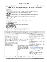 Giáo án Tin học 8 - Tuấn 6