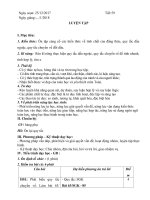 giáo án toán 6 tuần 20