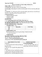 Tuần 21- Công nghệ - lớp 6