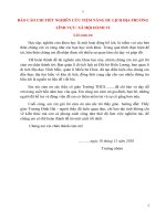 Báo cáo khoa học kĩ thuật lĩnh vực xã hội hành vi chi tiết