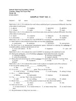 Nội dung ôn tập Tiếng Anh 9 - Tuần 5 (1)