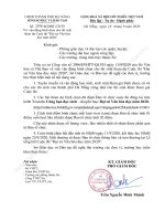 Vận động bình chọn cho thí sinh tham dự Cuộc thi 