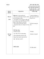 giáo án nhánh 2 chủ đề nhánh Gia đình