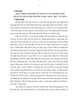 Tải Sáng kiến kinh nghiệm: Biện pháp rèn nề nếp, kỷ luật cho học sinh -  Sáng kiến kinh nghiệm Tiểu học