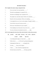 bài tập ôn tập cho học sinh trong thời gian nghỉ phòng dịch  trường thcs đa tốn