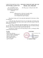 Công văn cho học sinh nghỉ học đợt 3.