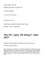 Đề kiểm tra lần 1 HK1 Toán 11 năm 2019 - 2020 trường Bùi Hữu Nghĩa - Cần Thơ - TOANMATH.com