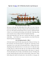 Tải Tập làm văn lớp 3: Kể về lễ hội đua thuyền ở quê hương em -  Những bài văn mẫu hay nhất lớp 3