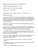 Ma trận và đề cương giữa HK1 Toán 10 năm 2020 - 2021 trường Chu Văn An - Hà Nội - TOANMATH.com