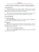 hướng dẫn kiểm tra khảo sát chất lượng lớp 12 năm học 20192020  thpt đông anh