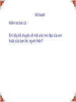 TV4- Tuần 11 - KC Ban chan ki dieu