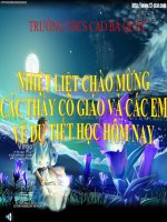 Bài giảng điện tử Địa lí 6Bài 10: Cấu tạo bên trong của Trái Đất