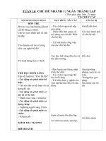 GA tuần 16 chủ đề Nước và hiện tượng tự nhiên