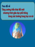 chương trình giáo dục phổ thông 2018  tập huấn cbgv phủ lý