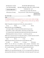 Tải Đề thi thử THPT Quốc gia năm 2017 môn Hóa học Sở GD&ĐT Ninh Bình (Có đáp án) -  Đề thi thử THPT Quốc gia năm 2017 môn Hóa học