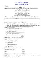 phieu bai tap cuoi tuan lop 3 kì 2 