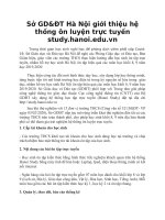 Sở GD &ĐT Hà Nội mở phần mềm ôn thi trực y=tuyến cho HS K8,9 trong thời gian nghỉ dịch Covid 19