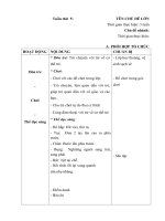 Giáo án phụ tuần 5 - Tôi là ai