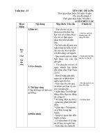 giao an chinh tuan 15. chủ đề 